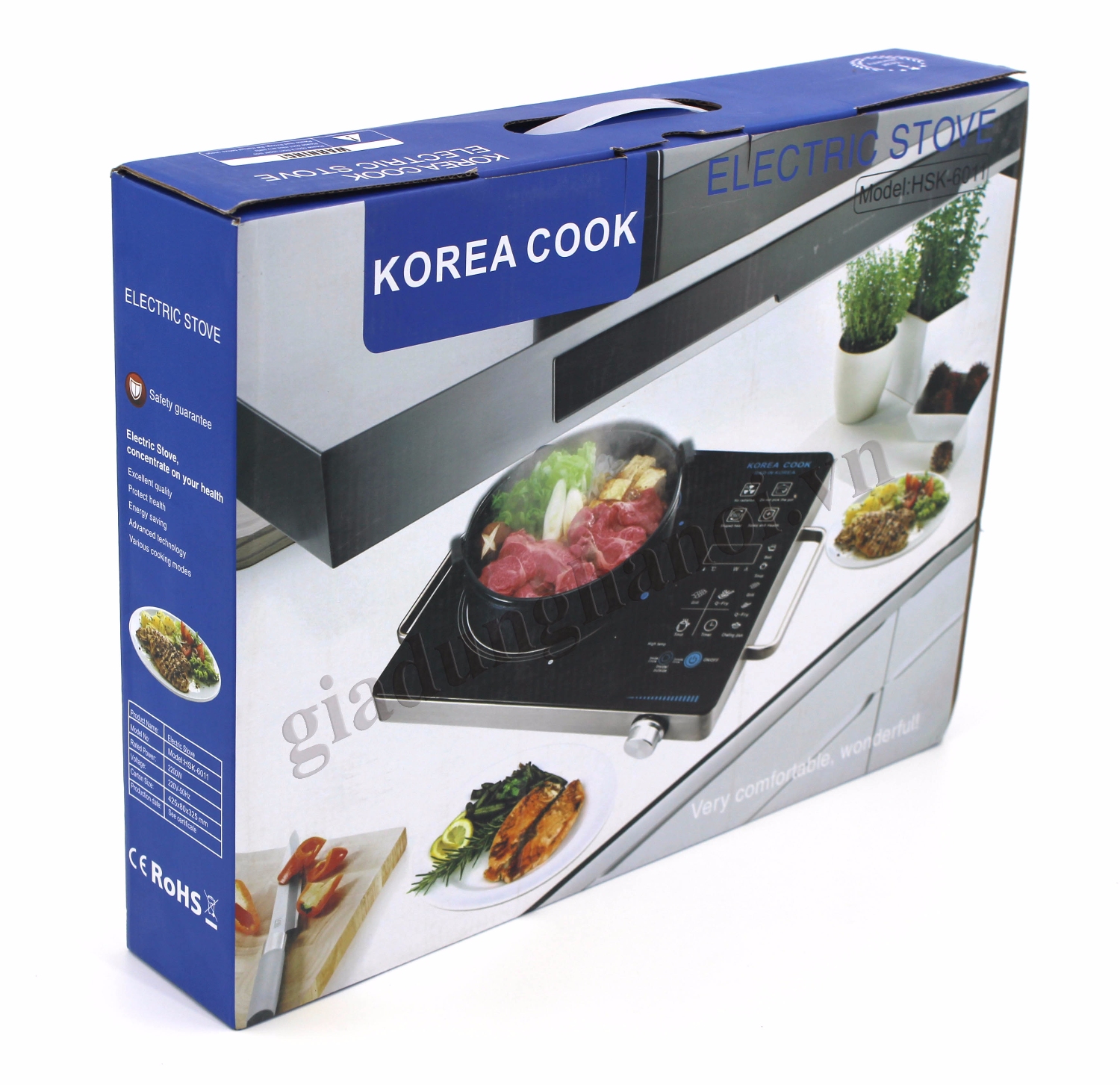 Bếp korea cook hai vòng nhiệt gia dụng hà nội vn giadunghanoi vn